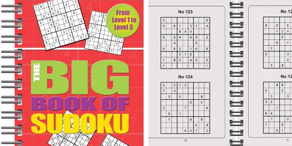 Livro Sudoku Ed. 01 - Médio/Difícil - Com Números Grandes - Só Jogos 9x9