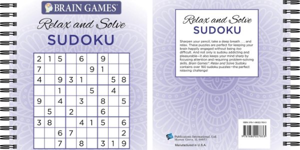 Brain Games - Relax and Solve: Sudoku