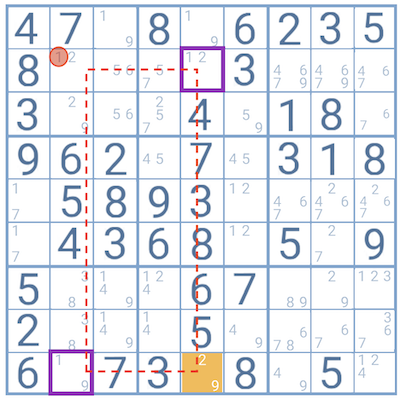 Sudoku Y Wing  Sudoku xy Wing Explained